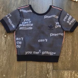 Adidas crop top
